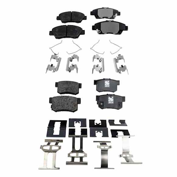 2015 Honda CR-Z - Front and Rear Ceramic Brake Pad Set, 1.5L 4Cyl, Pro-Line Series