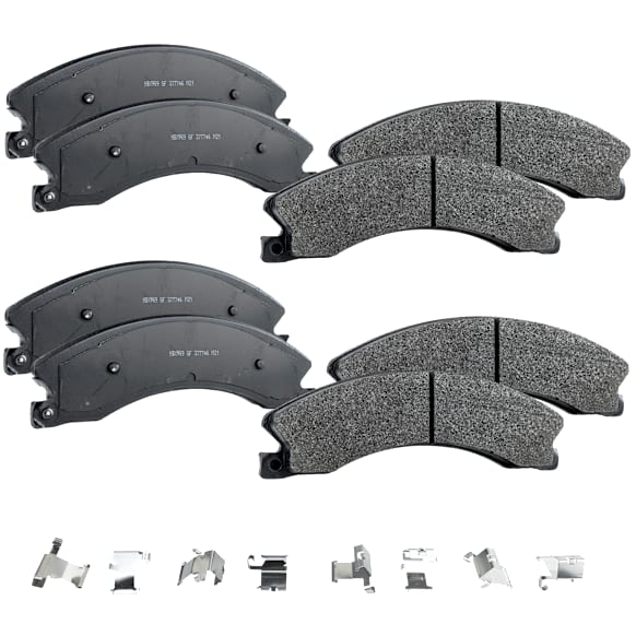 2018 Chevrolet Silverado 2500 HD - Front or Rear Semi-metallic Brake Pad Set, 6.6L 8Cyl, Pro-Line Series