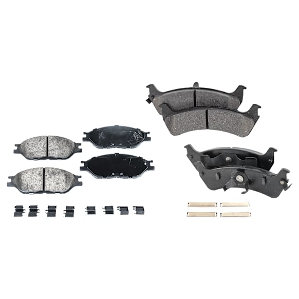 Front and Rear Ceramic Brake Pad Set