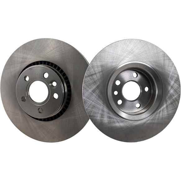2013 Land Rover LR2 - Front Brake Disc, Natural Finish, Plain Surface, Vented, 5 Lugs, 315.98 mm, 2.0L 4Cyl, Pro-Line Series