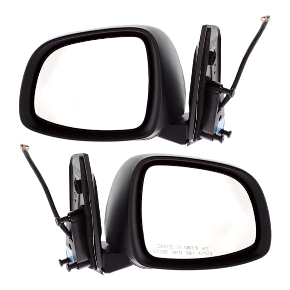 Driver and Passenger Side Mirrors, Power Adjust, Manual Folding, Heated, Paintable, No Signal Light, No Memory, No Puddle Light, No Auto-Dimming, No Blind Spot Feature