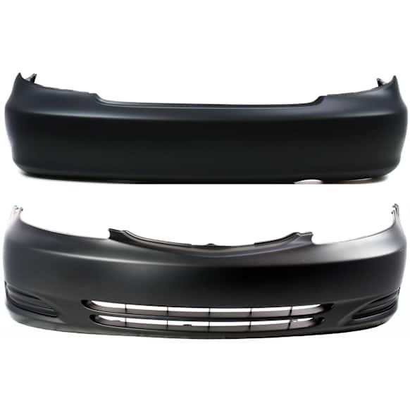 Front and Rear Primed Bumper Cover