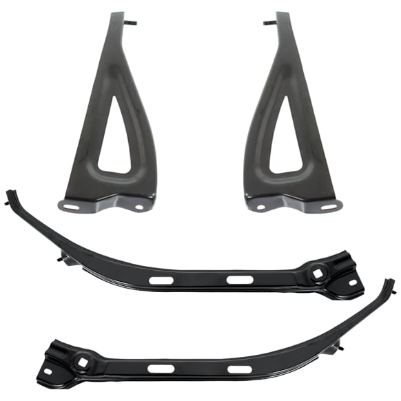 Front, Driver and Passenger Side, Outer Bumper Bracket