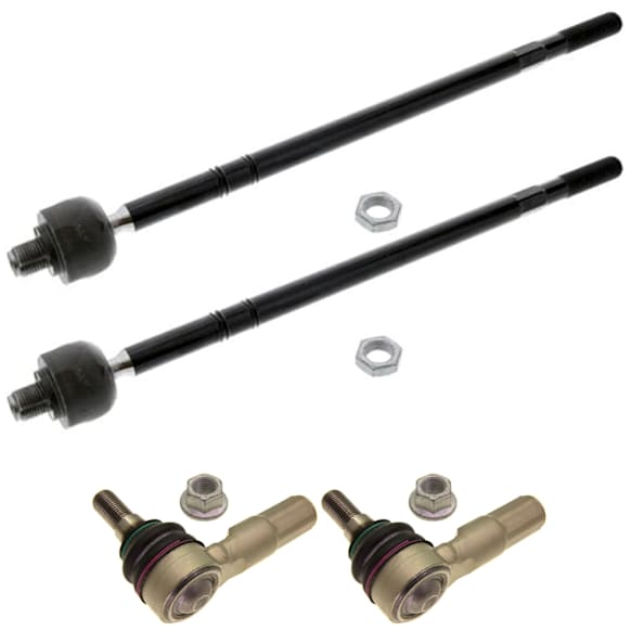 SET-T193114801 Front, Driver and Passenger Side, Inner and Outer Tie Rod End