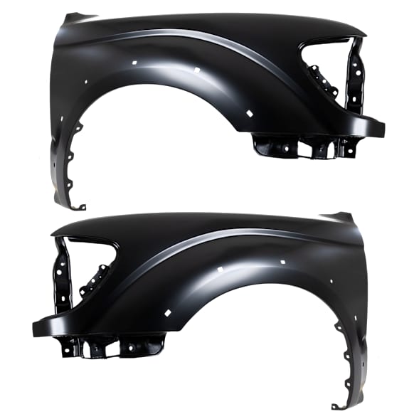 2003 Toyota Tacoma - Front, Driver and Passenger Side Fender, Fleetside/Styleside, For Models With Wheel Opening Flares
