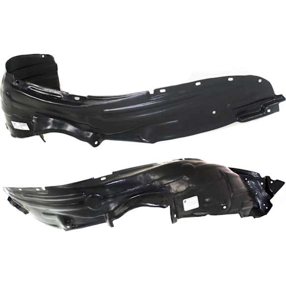 2005 Toyota RAV4 - Front, Driver and Passenger Side Fender Liner