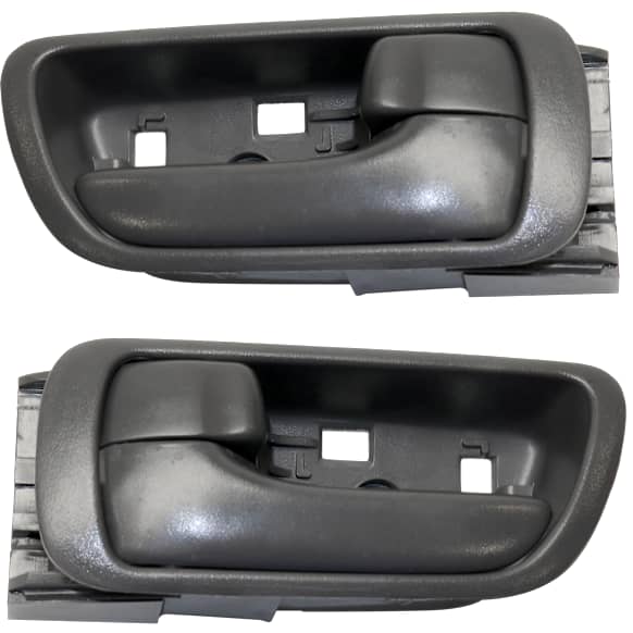 2004 Toyota Camry - Front or Rear, Driver and Passenger Side Gray Interior Door Handle, With Door Lock Button, Japan or USA Built Vehicle, Sedan