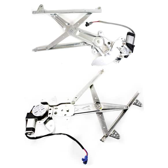 Front and Rear, Passenger Side Window Regulators, Power, With Motor, Japan or USA Built Vehicle