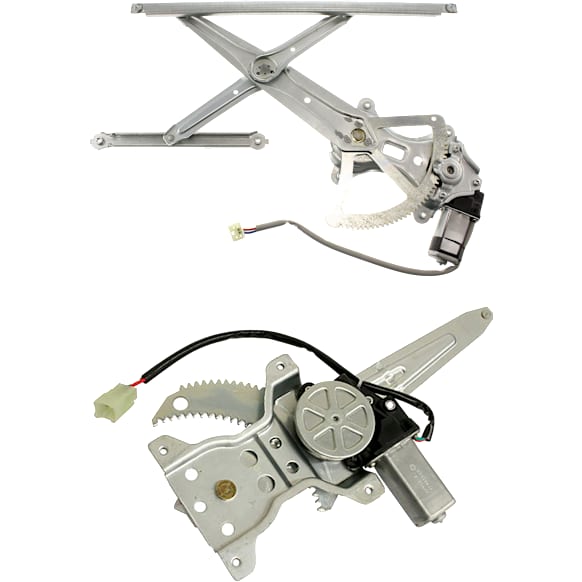 2003-2008 Toyota Corolla - Front and Rear, Driver Side Window Regulators, Power, With Motor, USA Built Vehicle