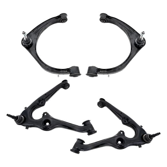 2017 Chevrolet Silverado 1500 LTZ - Front, Driver and Passenger Side, Upper and Lower Control Arm