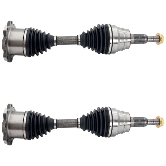 2013 Chevrolet Silverado 2500 HD - Front, Driver and Passenger Side Axle Assembly,  Not for use with lifted suspensions., Standard Duty Replacement, 4WD, 6.0L 8Cyl