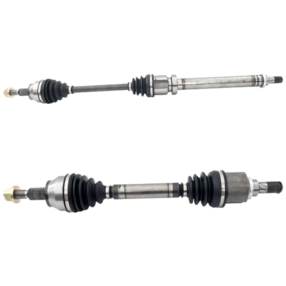 2012 Ford Focus SEL - Front, Driver and Passenger Side Axle Assembly, Automatic Dual Clutch Transaxle, Standard Duty Replacement, 2.0L 4Cyl Automatic Dual Clutch, Transaxle