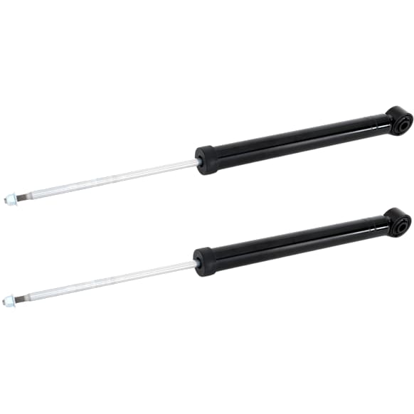 Rear, Driver and Passenger Side Shocks, Coupe/Hatchback/Sedan