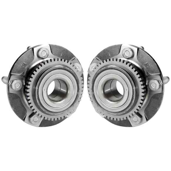 SET-TM513115 Front, Driver and Passenger Side Wheel Hub, With Bearing, Timken OE Replacement
