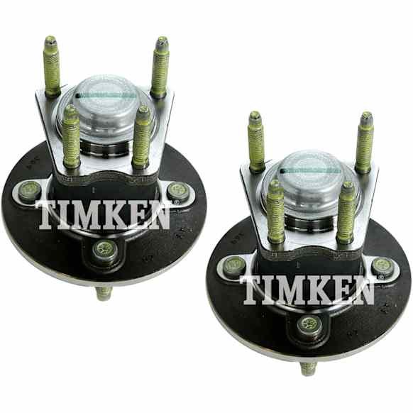 SET-TMHA590067 Rear, Driver and Passenger Side Wheel Hub, With Bearing, Timken OE Replacement