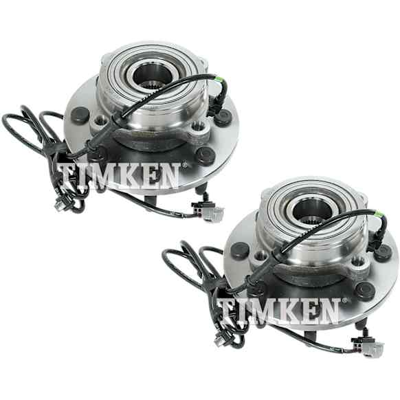 SET-TMHA590203 Front, Driver and Passenger Side Wheel Hub, With Bearing, Timken OE Replacement