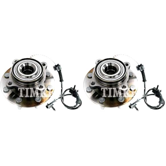 SET-TMSP580311 Front, Driver and Passenger Side Wheel Hub, With Bearing, Timken OE Replacement