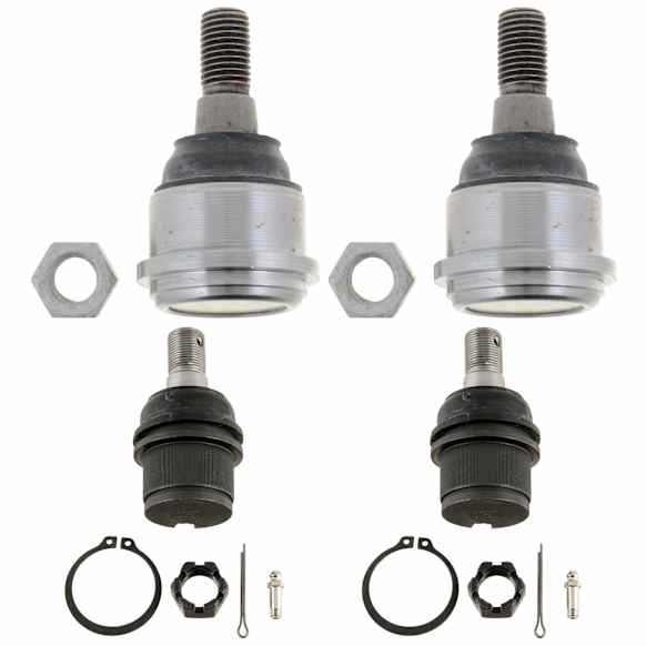 SET-TRWJBJ1206-D Front, Driver and Passenger Side, Upper and Lower Ball Joint