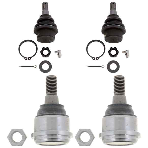 SET-TRWJBJ1207-D Front, Driver and Passenger Side, Upper and Lower Ball Joint