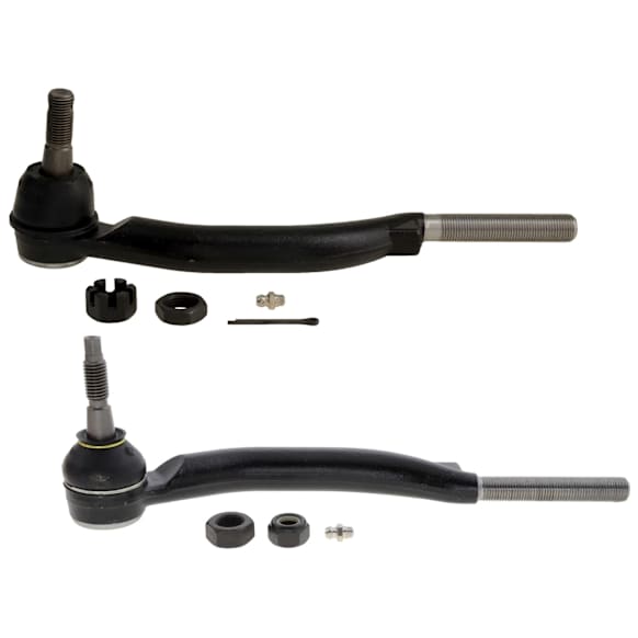 SET-TRWJTE1288-A Front, Driver and Passenger Side, Outer Tie Rod End