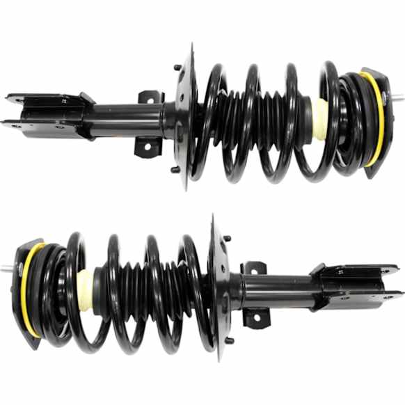 SET-TS172231 Front, Driver and Passenger Side Fully Loaded Strut, FWD, Quick-strut Series