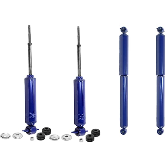SET-TS32214 Front and Rear, Driver and Passenger Side Shock, RWD, Monro-Matic Plus Series