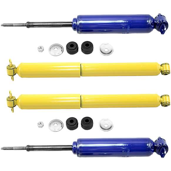 SET-TS34756 Front and Rear, Driver and Passenger Side Shock, Gas-Magnum Series