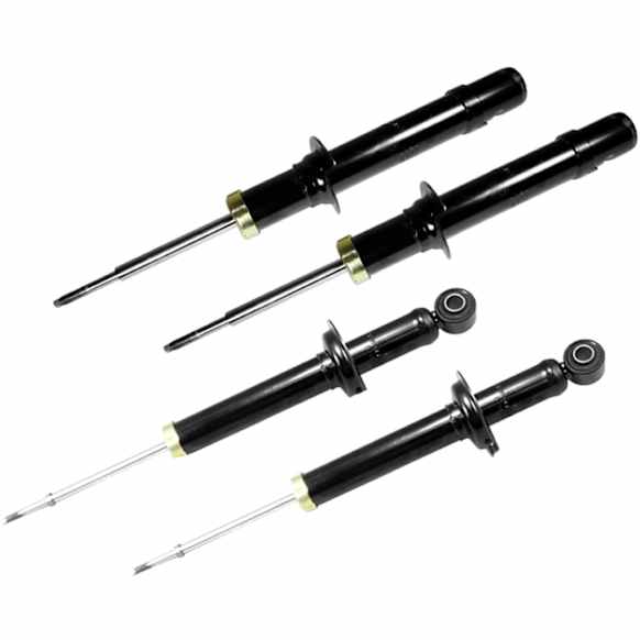 SET-TS71417 Front and Rear, Driver and Passenger Side Bare Strut, OESpectrum Strut Series