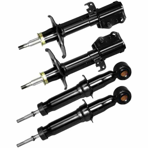 SET-TS72114 Front and Rear, Driver and Passenger Side Bare Strut, OESpectrum Strut Series