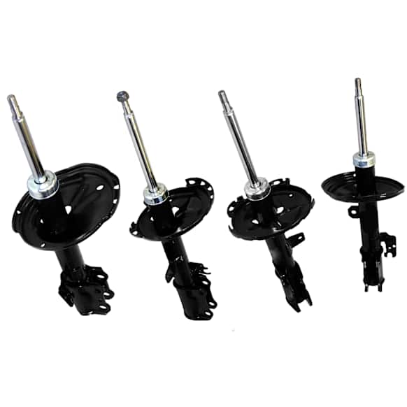 SET-TS72212-C Front and Rear, Driver and Passenger Side Bare Strut, FWD, OESpectrum Strut Series