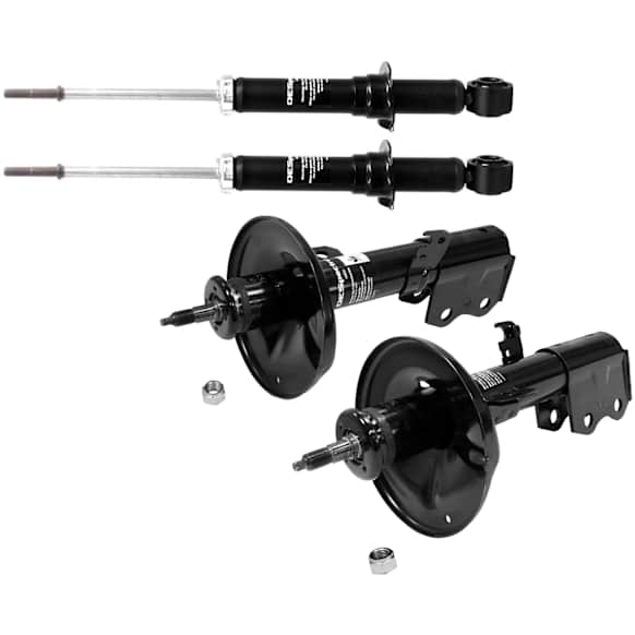 SET-TS72357-C Front and Rear, Driver and Passenger Side Bare Strut, FWD, OESpectrum Strut Series