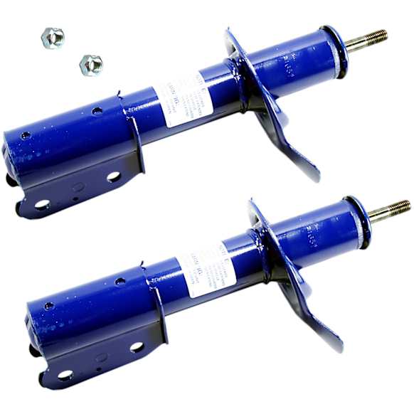 SET-TS801661-2 Front, Driver and Passenger Side Bare Strut, Monro-Matic Plus Series