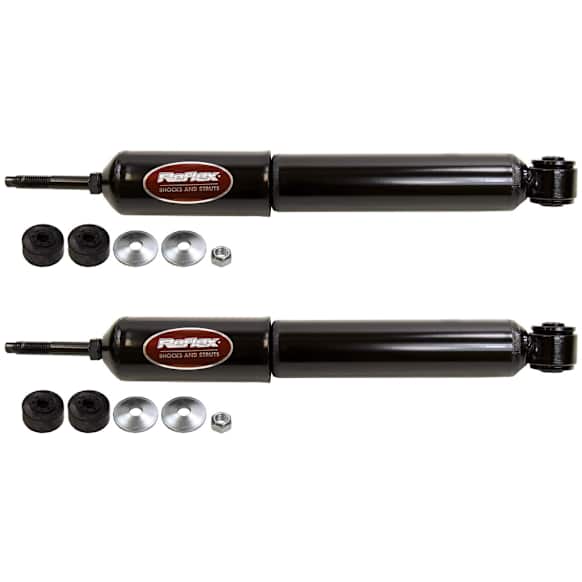 SET-TS911188-2 Front, Driver and Passenger Side Shock, 4WD, Reflex Truck Series