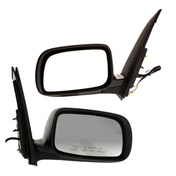 Driver and Passenger Side Mirrors, Power Adjust, Manual Folding, Non-Heated, Paintable, No Signal Light, No Memory, No Puddle Light, No Auto-Dimming, No Blind Spot Feature