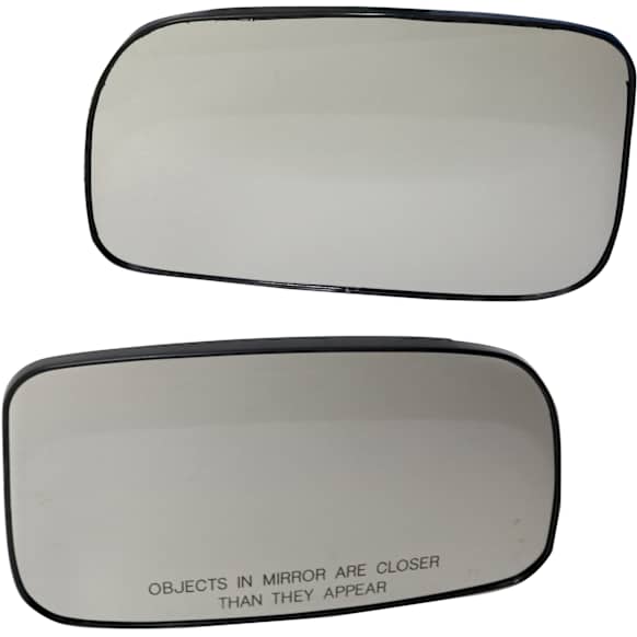 2007 Toyota Prius - Mirror Glass Driver and Passenger Side, Non-Heated, No Blind Spot Feature, No Signal Light, Backing Plate Included