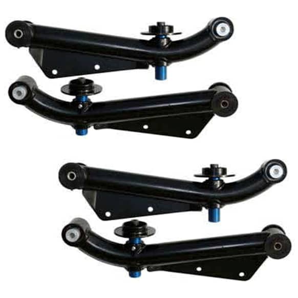 SET-URO1633330101 Front, Driver and Passenger Side, Upper Control Arm, With ball joint(s)