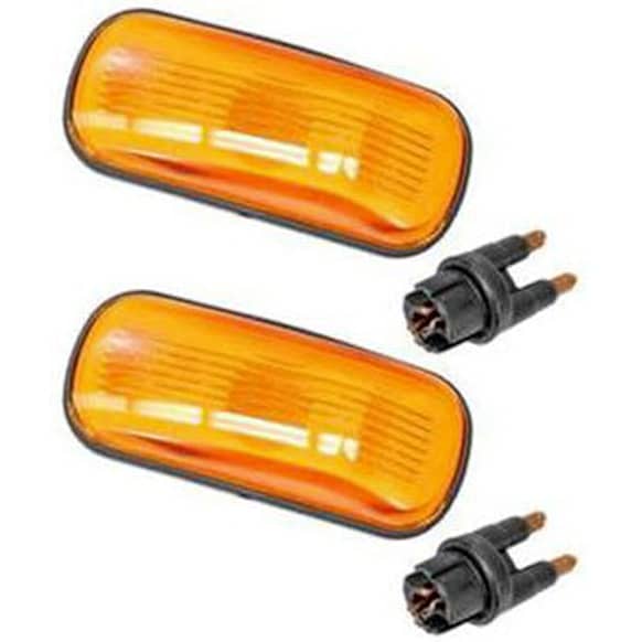 SET-URO9188264 Front, Driver and Passenger Side Side Marker With bulb(s)