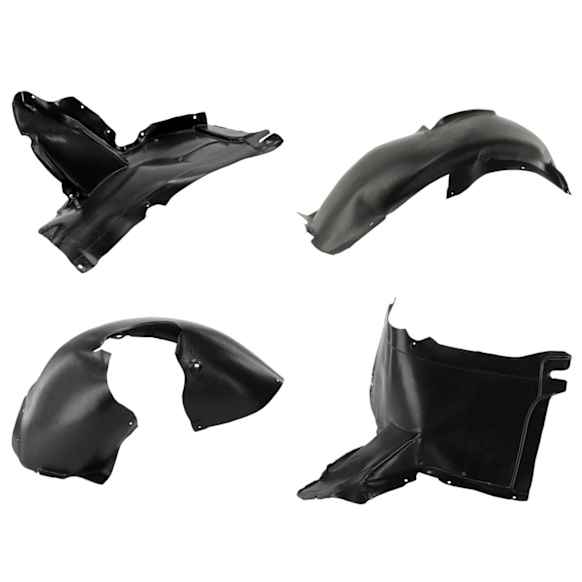 Front, Driver and Passenger Side, Front or Rear Section Fender Liner