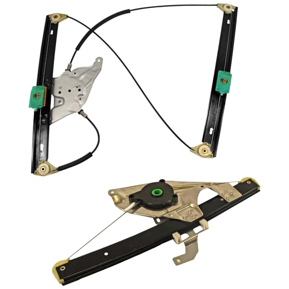 SET-VCOV101879 Front And Rear, Driver Side Power Window Regulator, Without Motor
