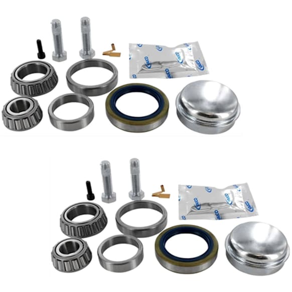 SET-VCOV300654-2 Front, Driver and Passenger Side Wheel Bearing, Set of 2
