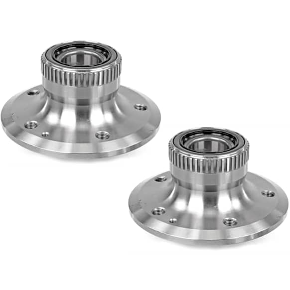 SET-VCOV302989-2 Front, Driver and Passenger Side Wheel Hub, 4 Lugs