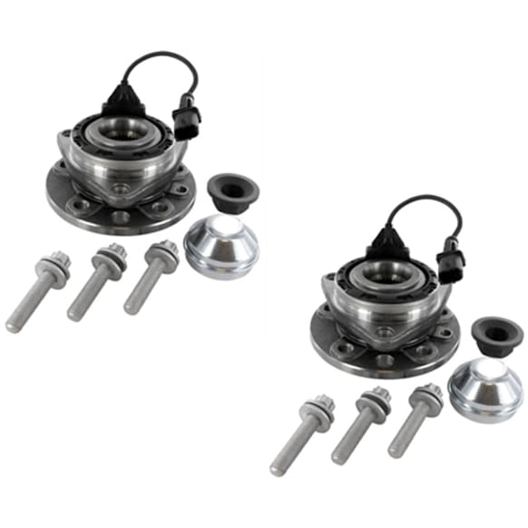 SET-VCOV400544-2 Front and Rear, Driver or Passenger Side Wheel Hub, 5 Lugs