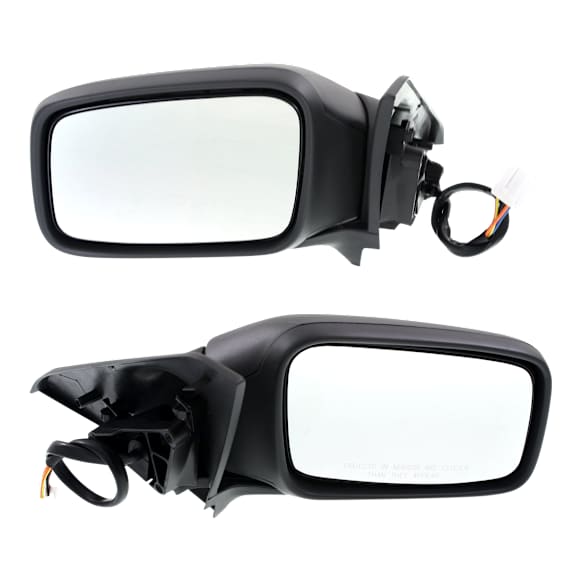 Driver and Passenger Side Mirrors, Power Adjust, Manual Folding, Heated, Paintable, No Signal Light, No Memory, No Puddle Light, No Auto-Dimming, No Blind Spot Feature