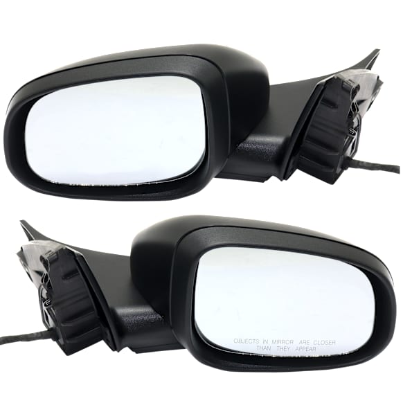 Driver and Passenger Side Mirrors, Power Adjust, Power Folding, Heated, Paintable, In-housing Signal Light, With memory, With Puddle Light, No Auto-Dimming, No Blind Spot Feature