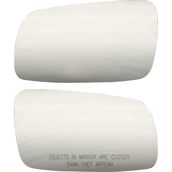 Driver and Passenger Side Mirror Glass, Heated, No Blind Spot Feature, For Manual mirrors with heated function