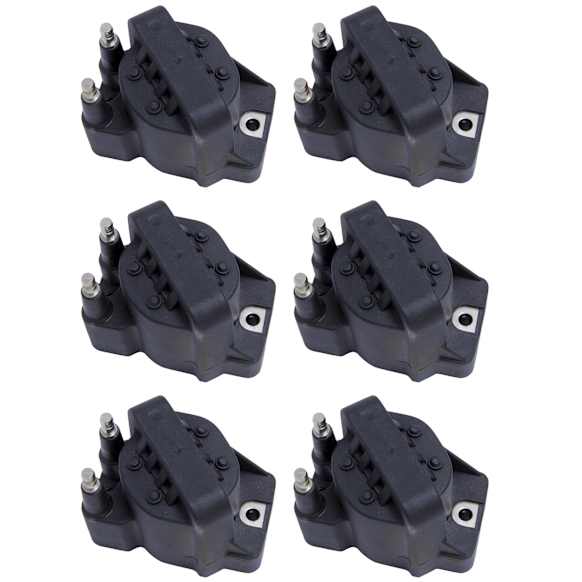 SET-WKP9201005-6 Ignition Coil, Set of 6, Walker Products Ignition Coil