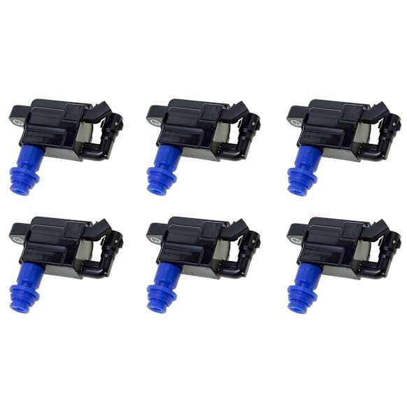 SET-WKP9201048-6 Ignition Coil, Set of 6, 3.0L, 6Cyl, ThunderSpark Series