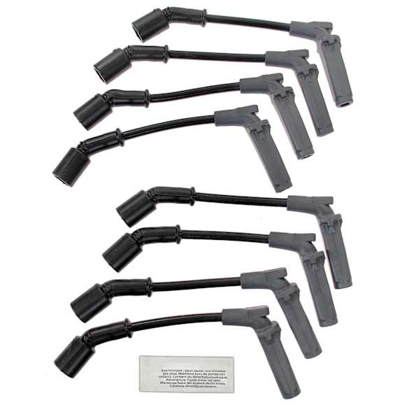 2006 Isuzu Ascender - Spark Plug Wire, 8.5mm High Performance Wire, Set of 8, Standard Blue Streak