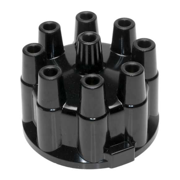 DR-427 Standard OE Replacement Distributor Cap - Black, Direct Fit, Sold Individually