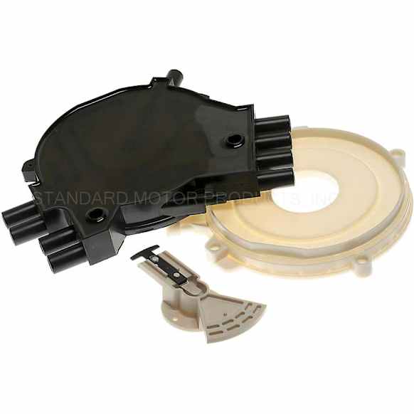 DR473T Standard OE Replacement Distributor Cap - Black, Direct Fit, Kit